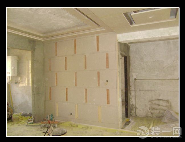 工地直击→木工施工 - 公司新闻 - 兴北居装饰